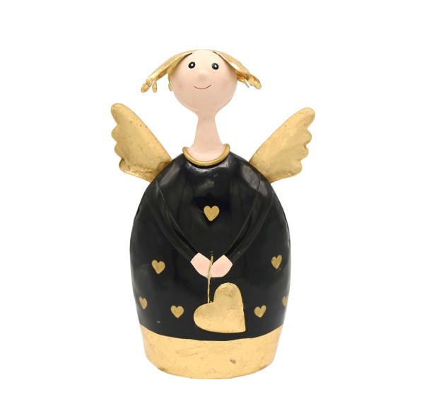 Pape Metall Engel  Lotta L schwarz mit gold
