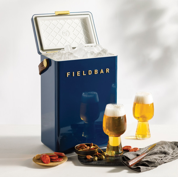 Fieldbar Kühlbox Sea Boat Blue