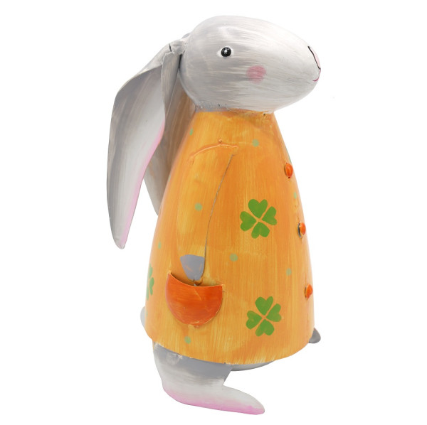 Metall Hase Betty M orange