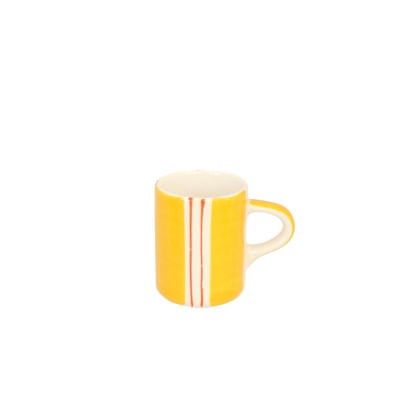 Musango Espressotasse Twin Stripe Turmeric