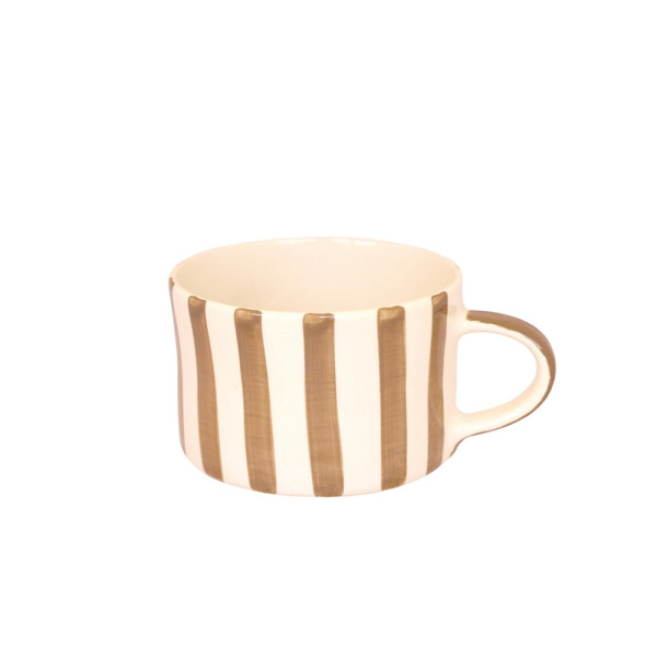 Musango Becher Candy Stripe Latte