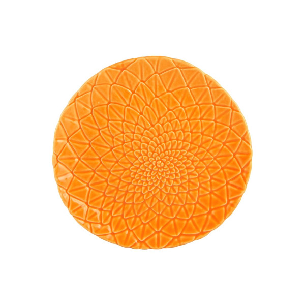 Bordallo Pinheiro Teller Amazonia orange