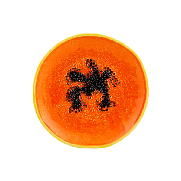 Bordallo Pinheiro Teller Papaya