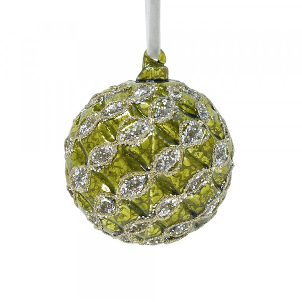 Christbaumkugel apfelgrün