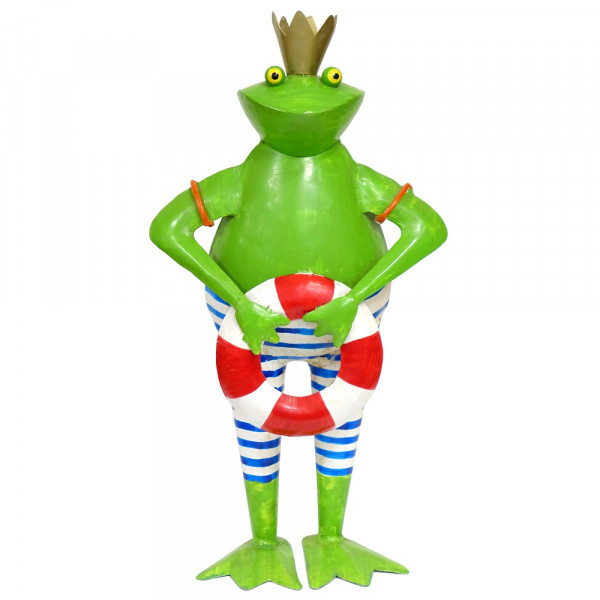 Deko Metall Frosch