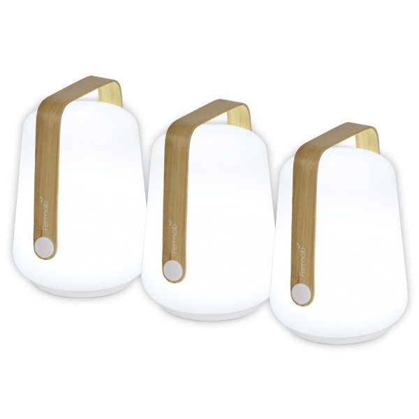 Fermob Balad Lampe Bamboo Edition H 12 cm 3er Set