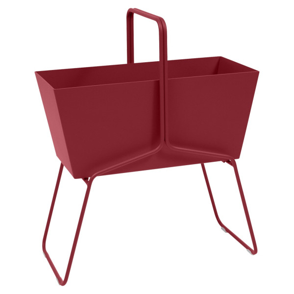 Fermob Basket Blumenkasten hoch Chili
