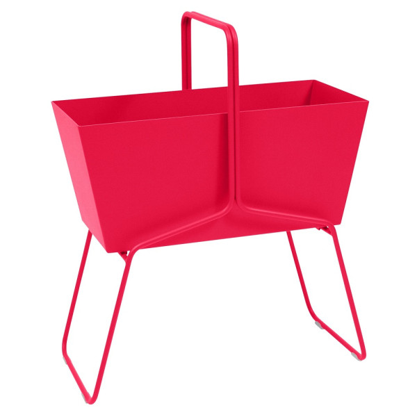 Fermob Basket hoch Rose Praline