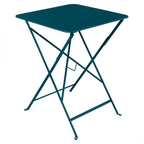 Fermob Bistro Tisch quadratisch Acapulcoblau