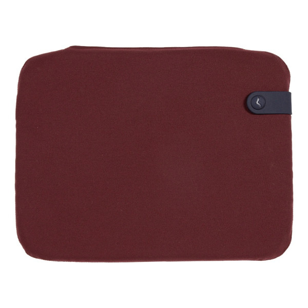 Fermob Color Mix Sitzkissen für Bistro Stuhl Weinrot