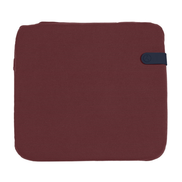 Fermob Color Mix Sitzkissen für Luxembourg Stuhl weinrot