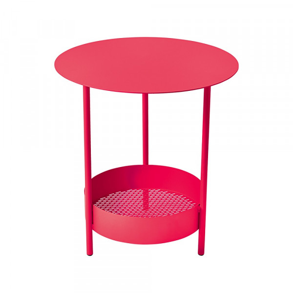 Fermob Salsa niedriger Tisch Rose Praline