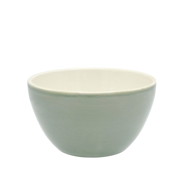 Grün und Form Keramik Bowl olivgrün