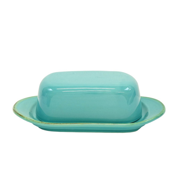 Grün und Form Butterdose türkis