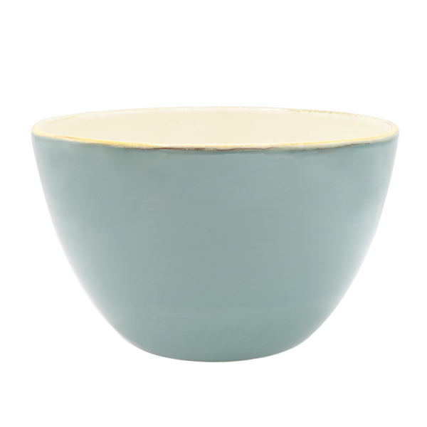 Grün & Form Salatschale taubenblau