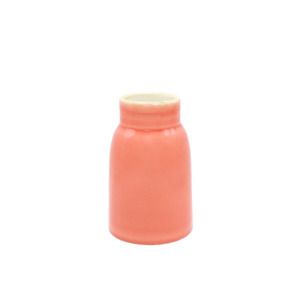 Grün und Form Vase Pfirsich