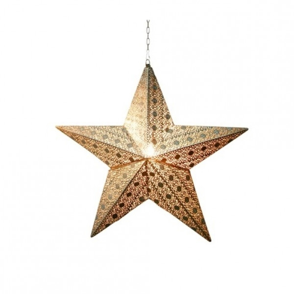 Leuchtstern "Stella" mit Kabel klein H30 cm