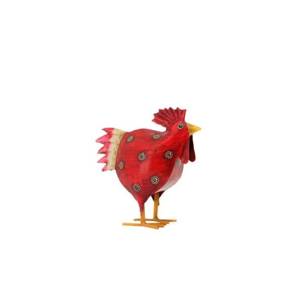Metall Küken Robert rot