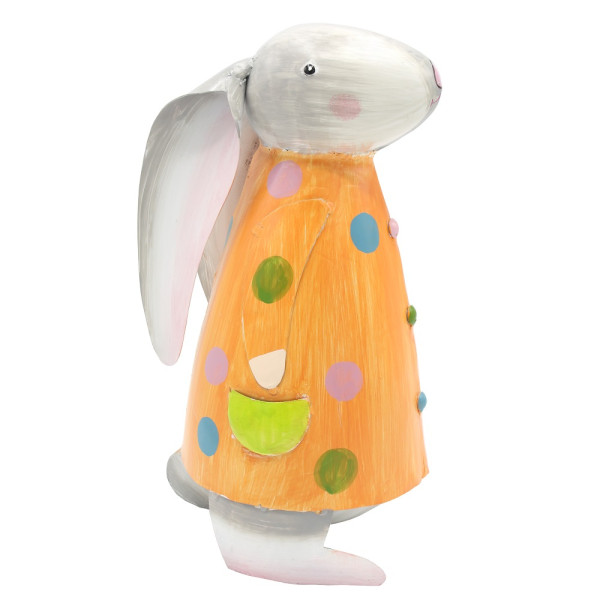 Metall Hase Betty M orange