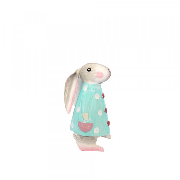 Metall Hase Betty türkis
