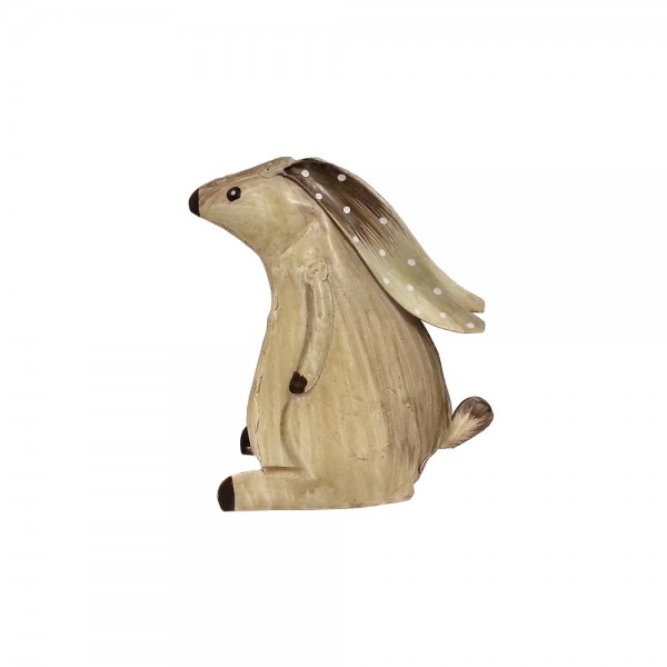 Hase Moritz klein Metall