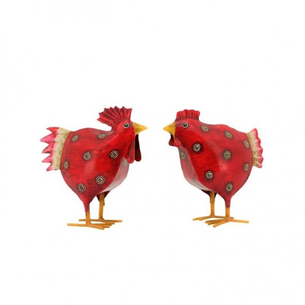 Metall Küken rot