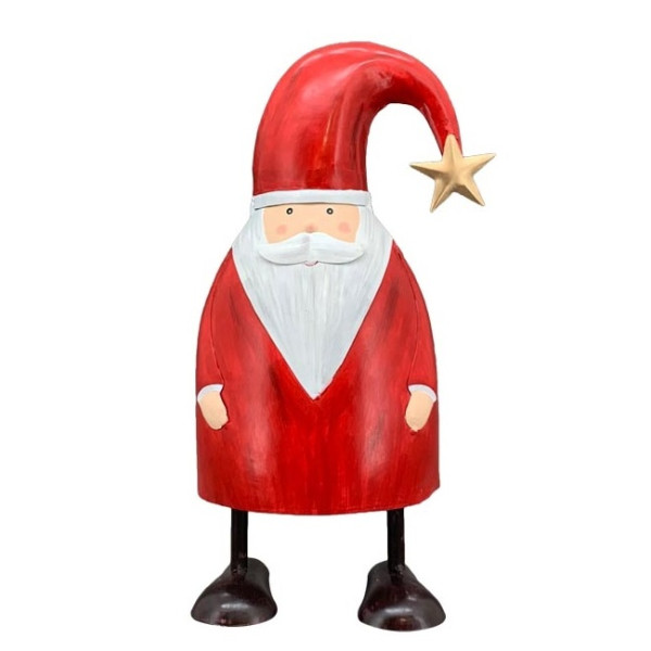Metall Santa Tom groß