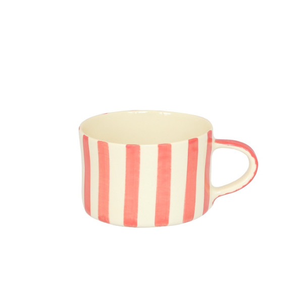Musango Becher Candy Stripe Rose