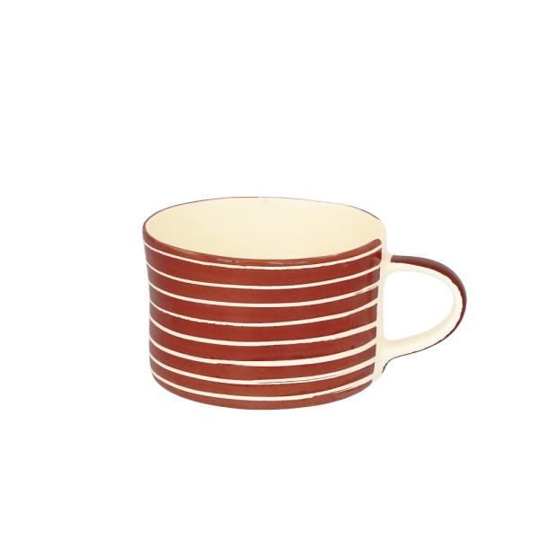 Musango Becher Sgraffito Paprika
