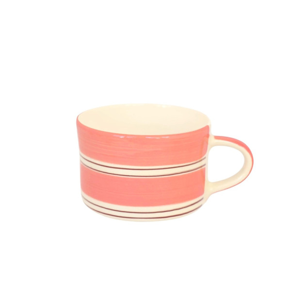 Musango Becher Twin Stripe Rose