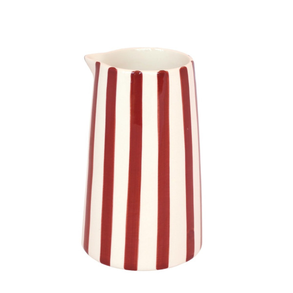 Musango Keramik Krug Candy Stripe Paprika
