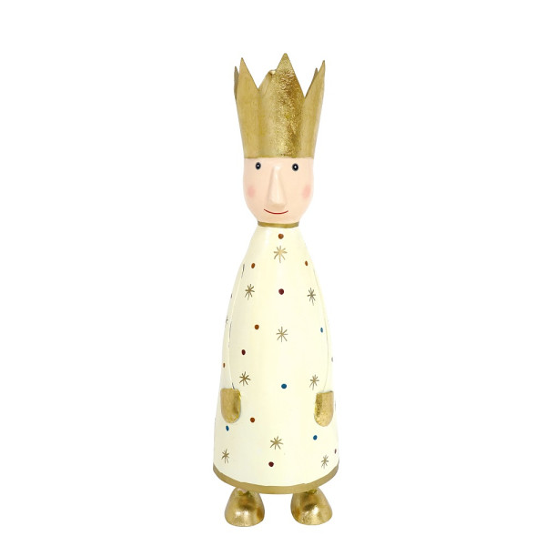 Metall König Melchior creme gold