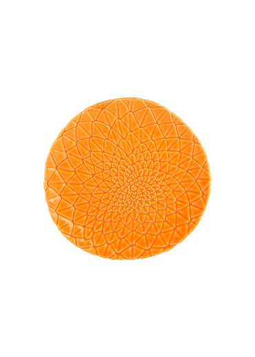 Bordallo Pinheiro Frühstücksteller "Amazonia" orange Ø22,5 cm