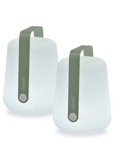 2er Set Fermob Outdoor LED Lampe Balad H38 cm Kaktus