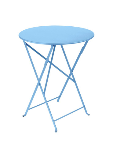 Fermob Bistro Tisch Ø60 Maya-Blau