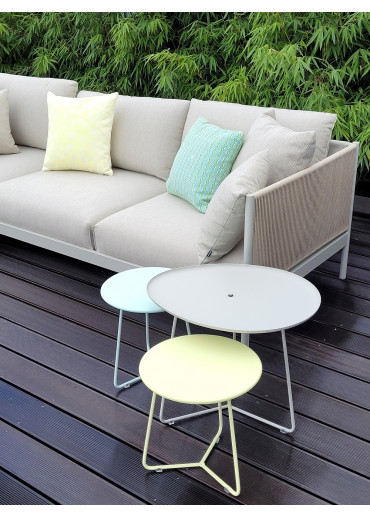 Fermob Cocotte niedriger Tisch Lehmgrau