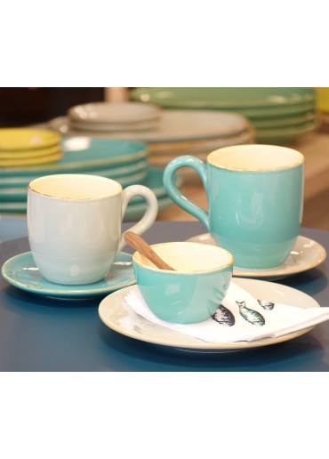 Grün & Form Becher klein aqua