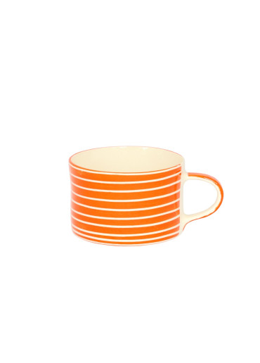 Musango Keramik Becher "Sgraffito" Mandarine
