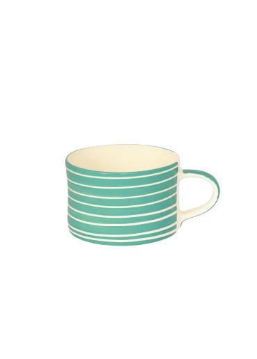 Musango Keramik Becher "Sgraffito" Mint