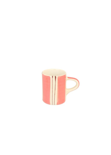 Musango Espresso Cup Twin Stripe rose