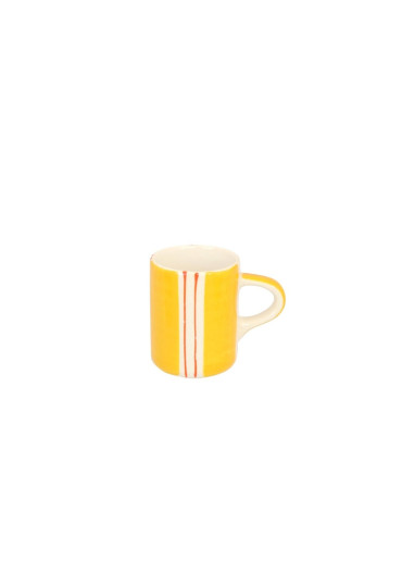 Musango Espressotasse Twin Stripe Turmeric