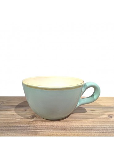 Grün & Form Cappuccino Tasse aqua