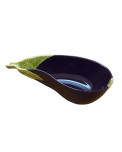 Bordallo Pinheiro tiefe Schale Aubergine