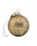 Walther & Co Christbaumkugel antik gold 