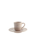 Daisy Keramik Espressotasse taupe