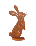 Edelrost Hase XL stehend