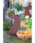 Edelrost Hase stehend