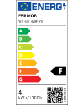 Energieeffizienzklasse Fermob Lampe Ulli