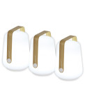 Fermob Balad Lampe Bamboo Edition H 12 cm 3er Set