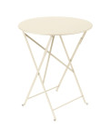 Fermob Bistro Tisch rund 60 cm Latte-Beige